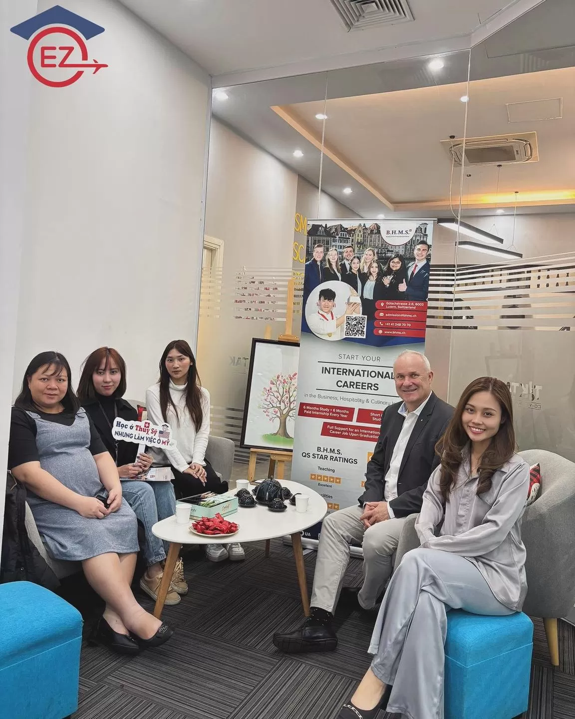 Quá trình xin học bổng Thụy Sĩ của sinh viên năm cuối trường BUV