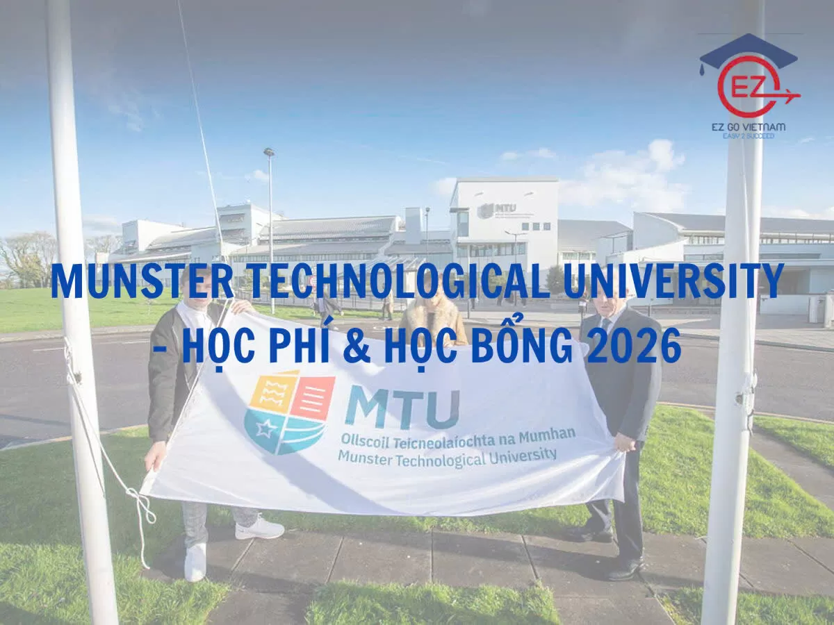 Munster Technological University (MTU) 2026: Học Phí & Học Bổng