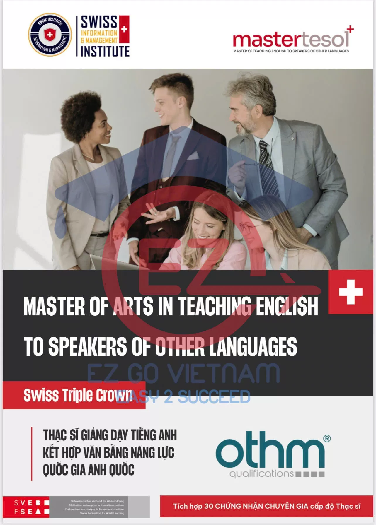 Học Master TESOL tại SIMI Thụy Sĩ – Giải pháp “du học tại chỗ” về giảng dạy tiếng Anh