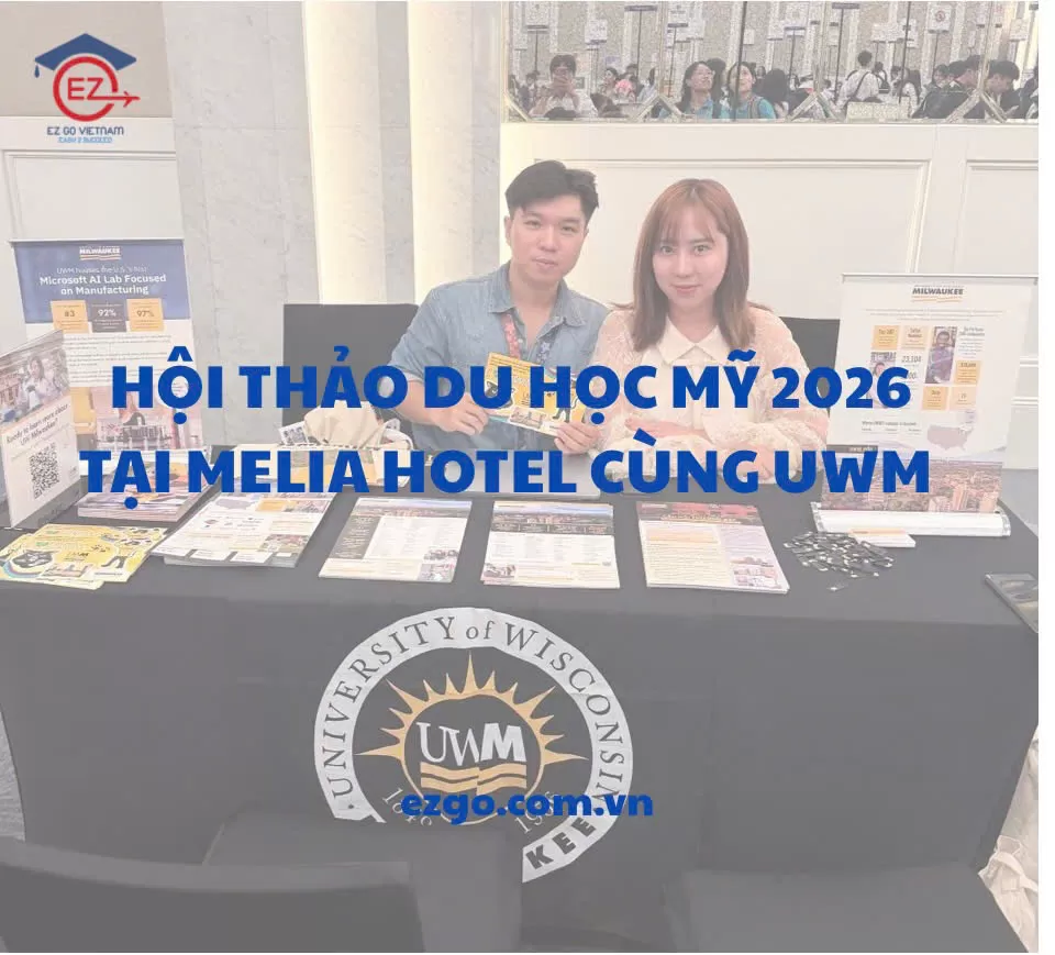 Hội thảo du học Mỹ 2026 tại Melia cùng University of Wisconsin Milwaukee