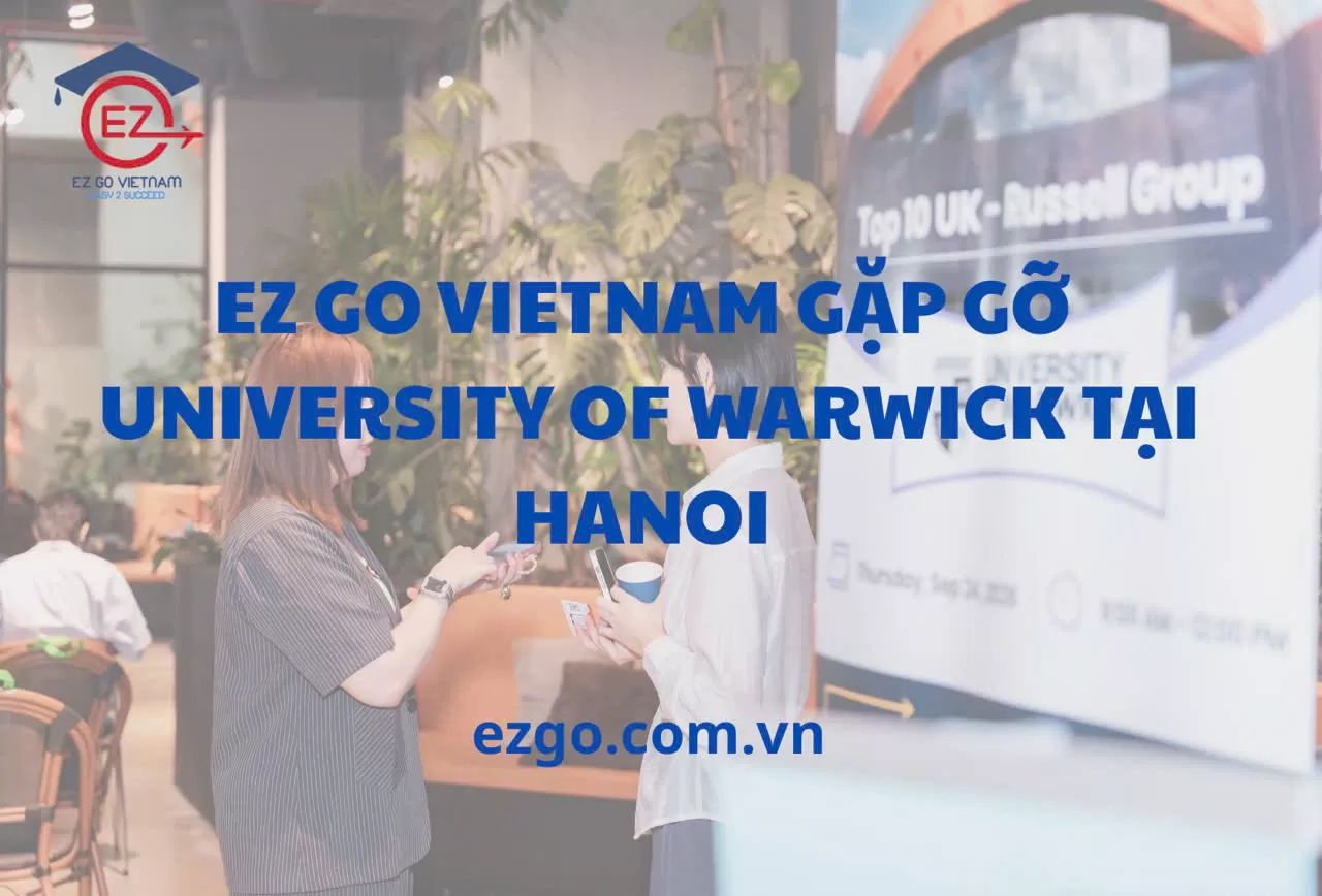 EZ Go gặp gỡ University of Warwick tại Coffee Talk ngày 24/09/2026