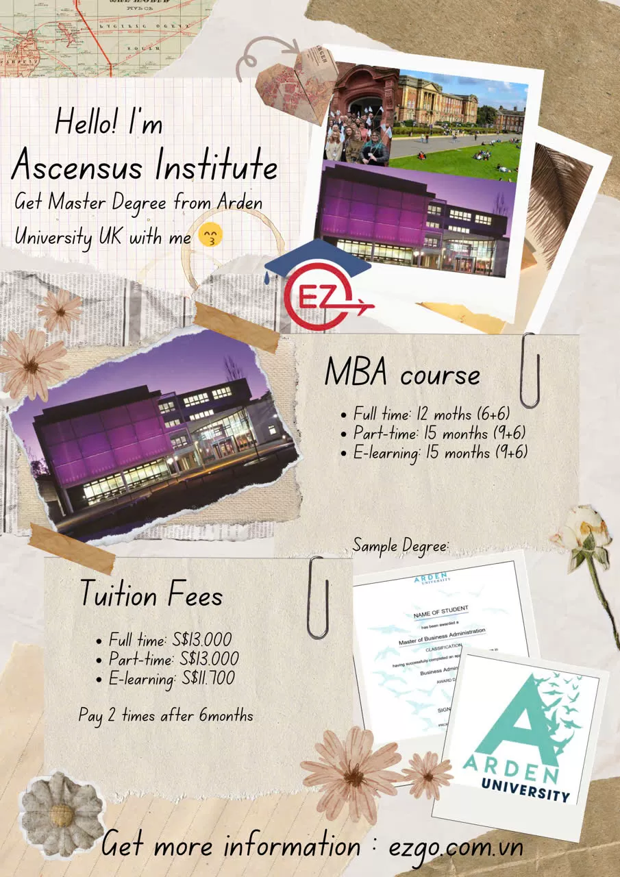 Chương trình MBA tại Học viện ASCENSUS: Chi tiết và lợi ích nổi bật